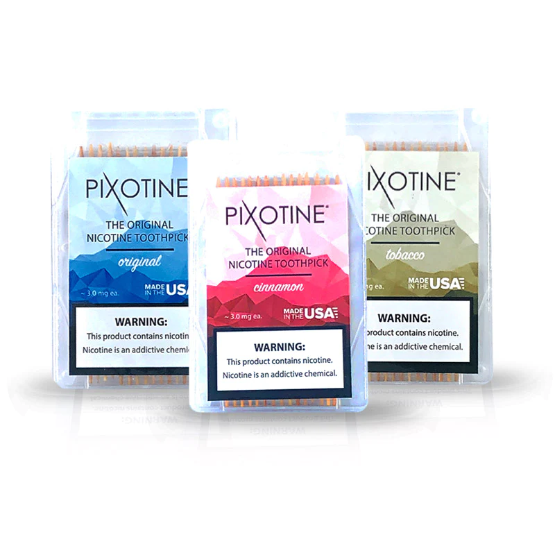 tobacco toothpicks Pixotine - Original Flavor (15 Nicotine Toothpicks) Try some ZipEnergy Caffeine Toothpicks today and say goodbye to that drowsy feeling Licker Pickers Whiskey & Tobacco